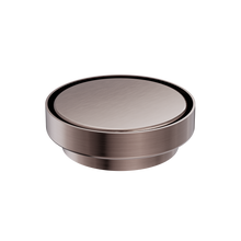 130mm Round Tile Insert Floor Waste 100mm Outlet Brushed Bronze