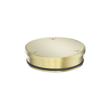 316L Stainless Round Clear Out 100mm Outlet Brushed Gold