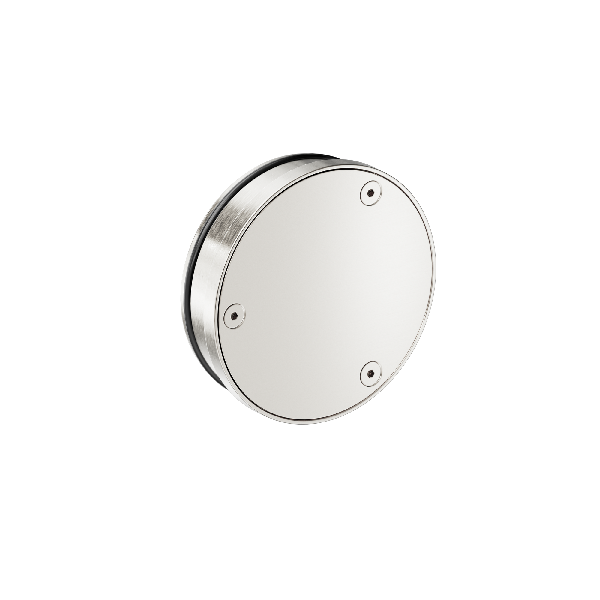 316L Stainless Round Clear Out 100mm Outlet Brushed Nickel
