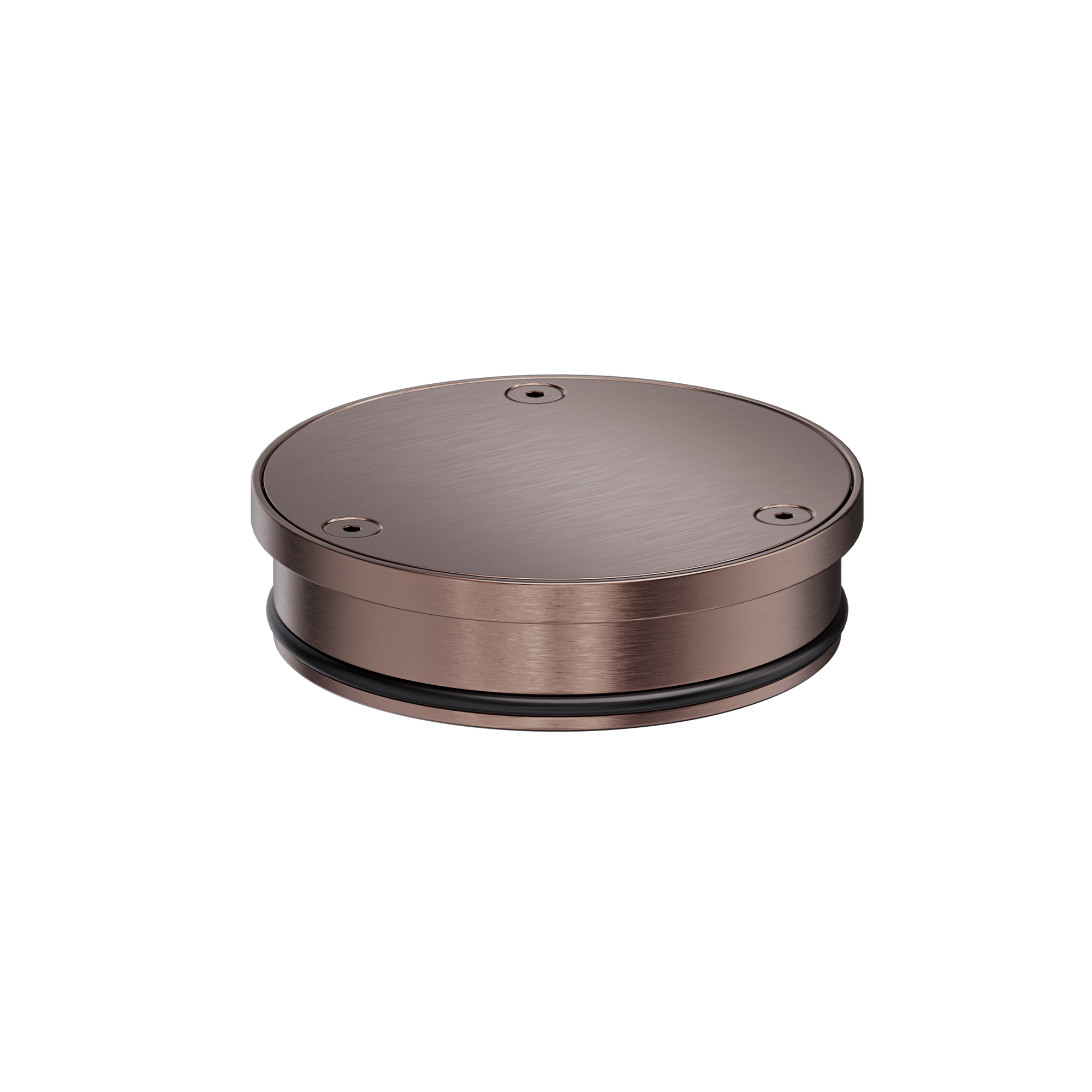 316L Stainless Round Clear Out 100mm Outlet Brushed Bronze