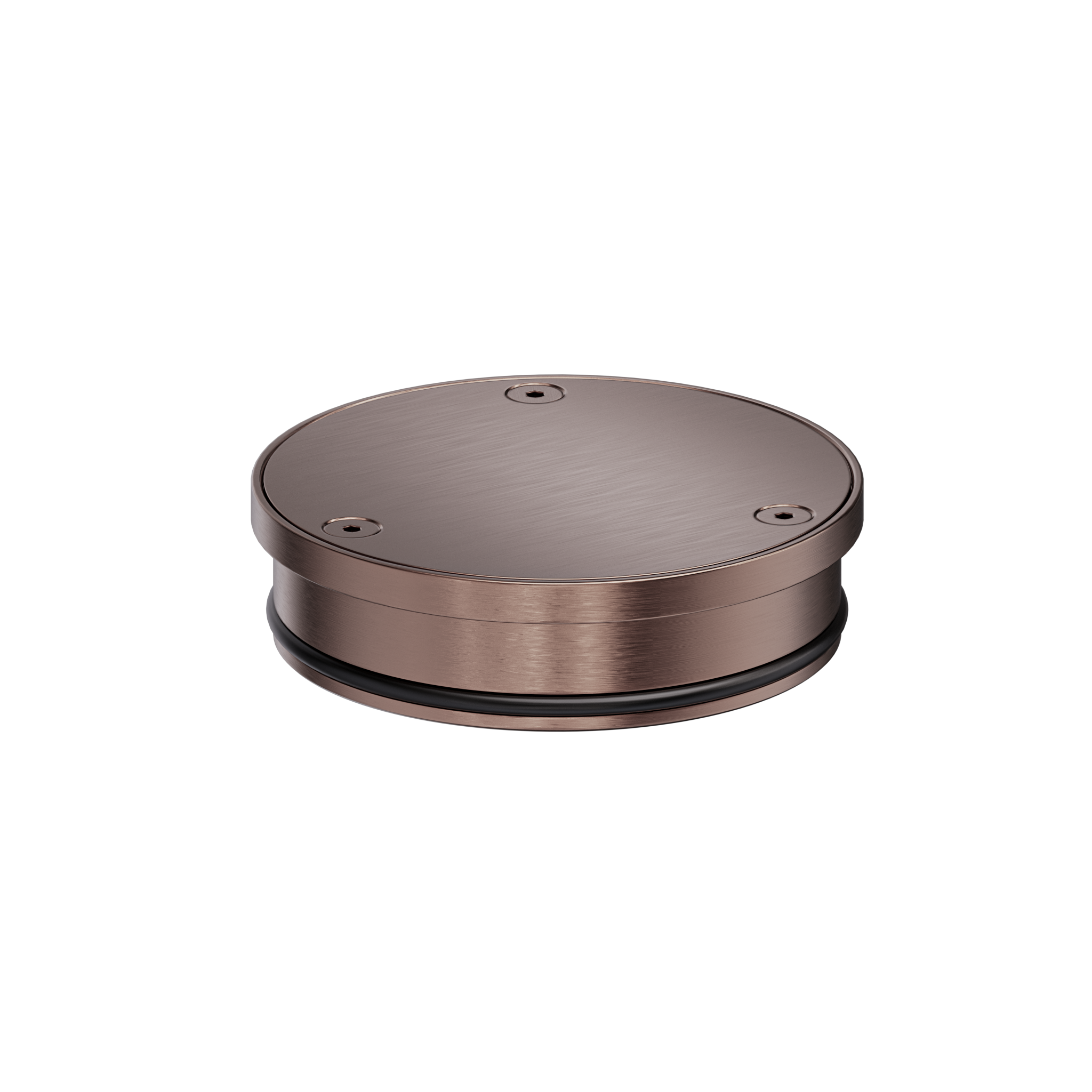 316L Stainless Round Clear Out 100mm Outlet Brushed Bronze