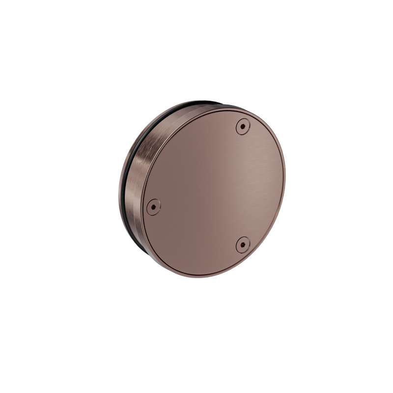 316L Stainless Round Clear Out 100mm Outlet Brushed Bronze
