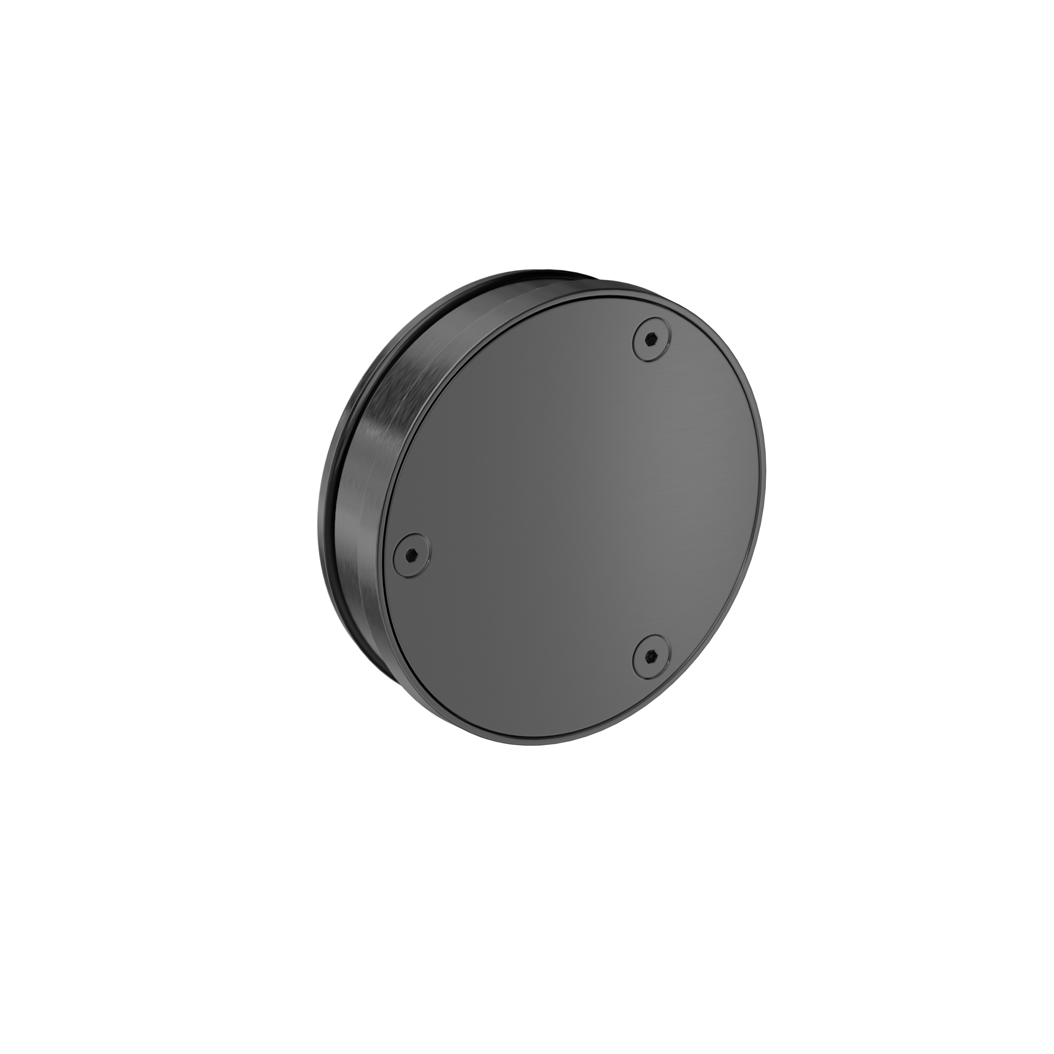 316L Stainless Round Clear Out 100mm Outlet Graphite