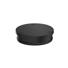 316L Stainless Round Clear Out 100mm Outlet PVD Black