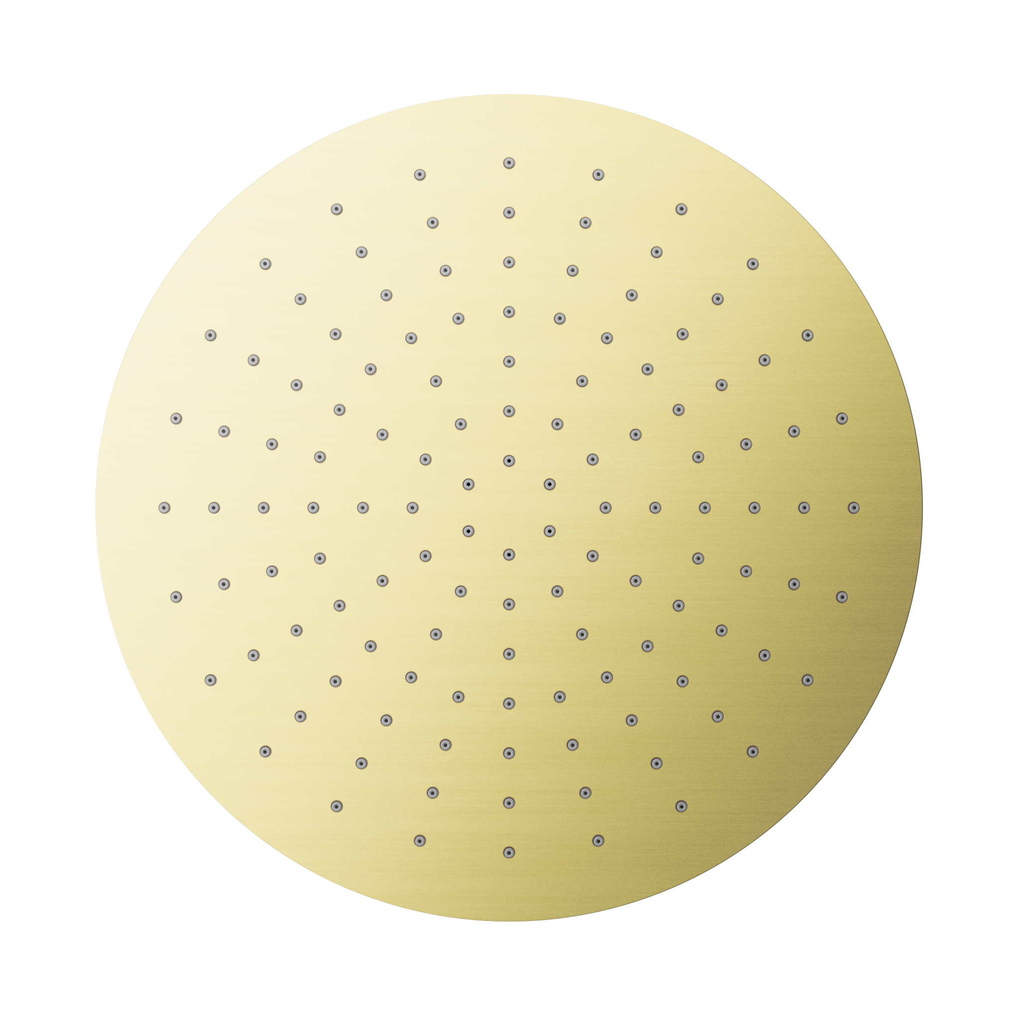 300mm Round Shower Head Brushed Gold