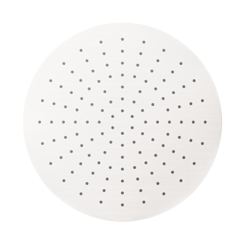 300mm Round Shower Head Brushed Nickel