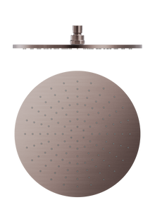 300mm Round Shower Head Brushed Bronze
