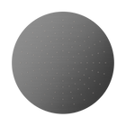 300mm Round Shower Head Gun Metal