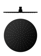 300mm Round Shower Head Matte Black