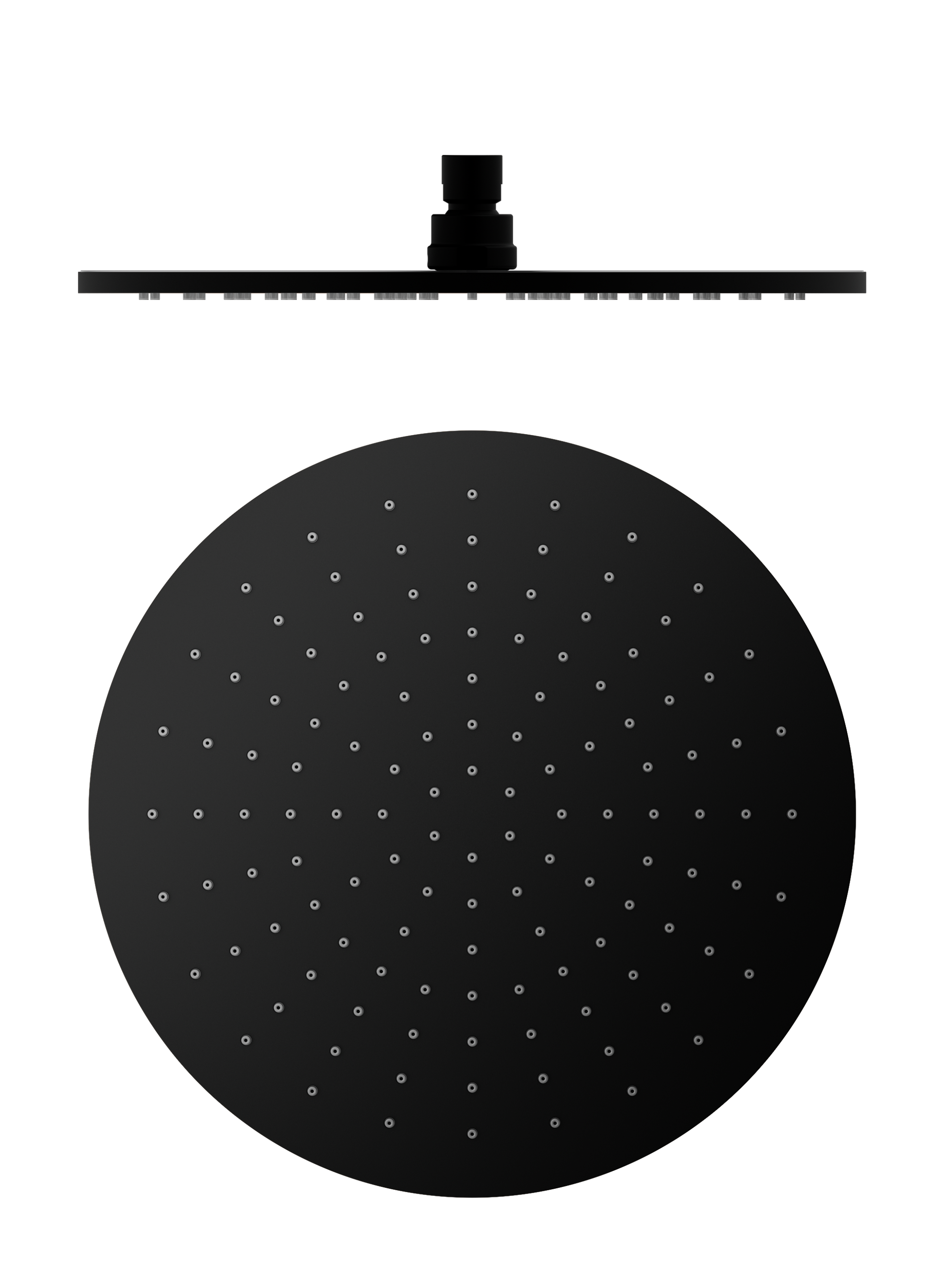 300mm Round Shower Head Matte Black