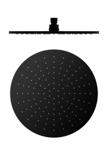 300mm Round Shower Head Matte Black