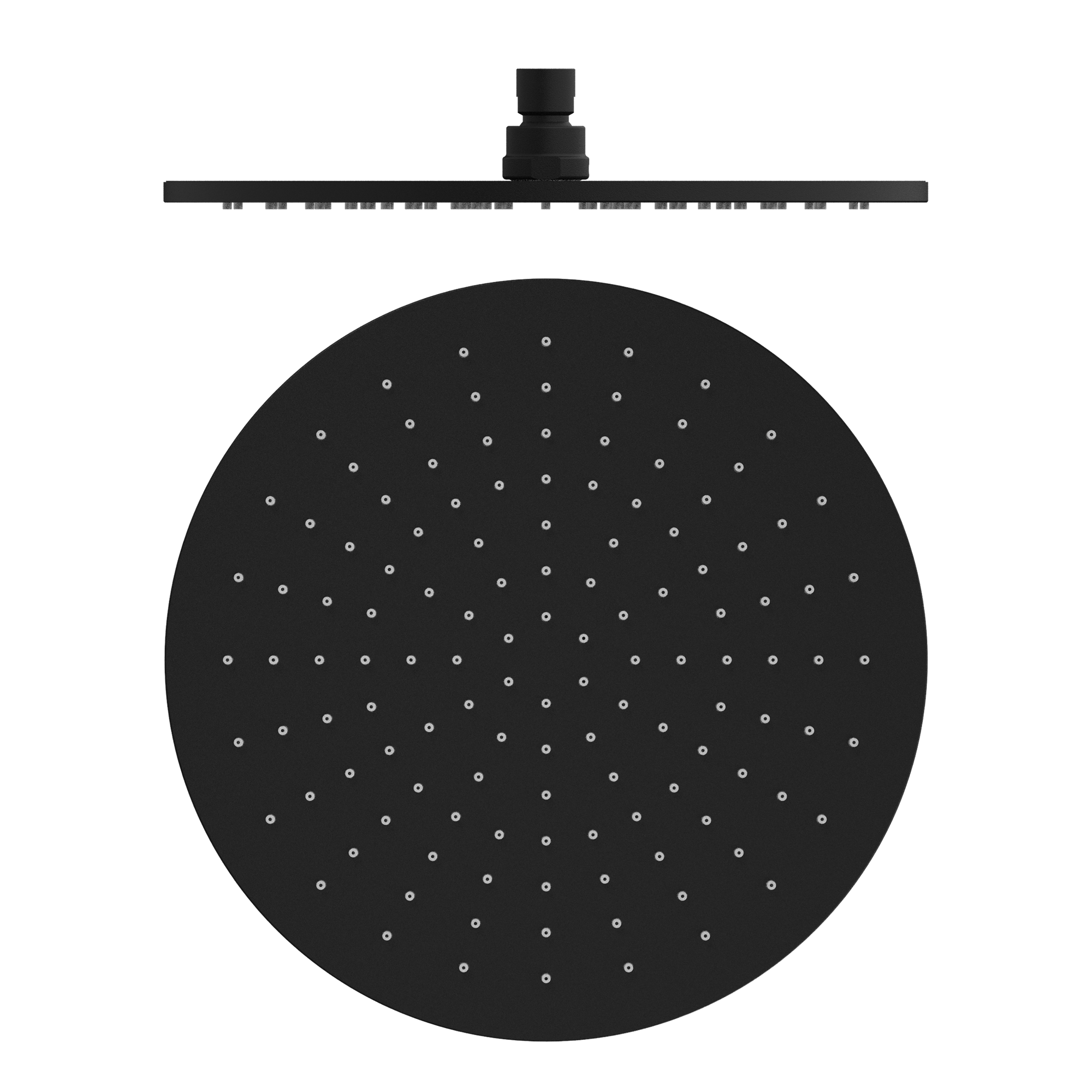 300mm Round Shower Head Matte Black