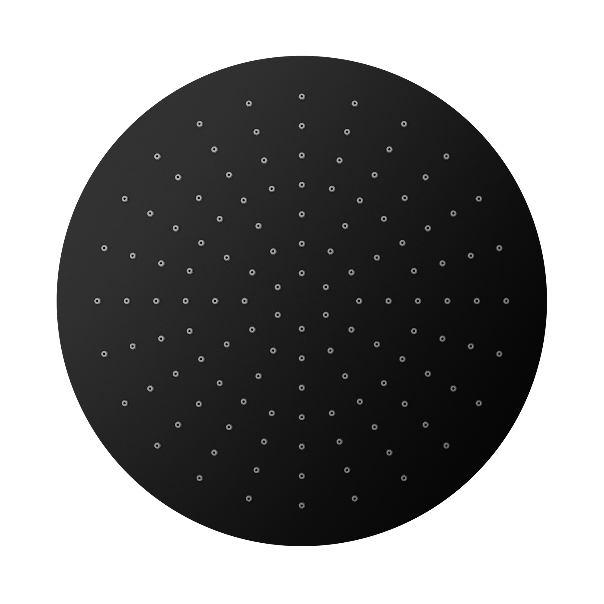 300mm Round Shower Head Matte Black