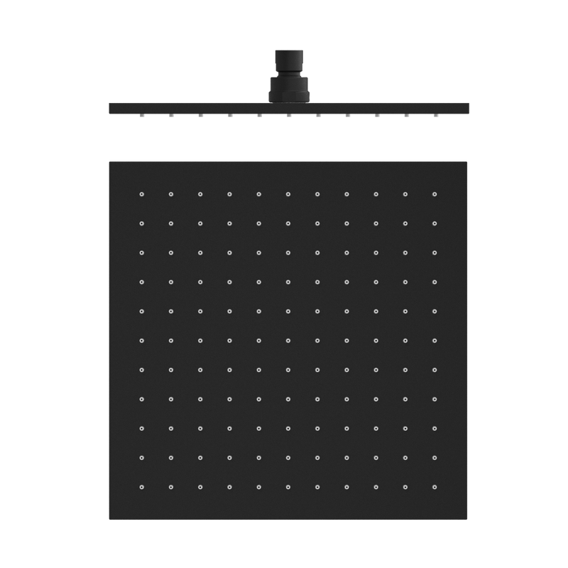 300mm Square Shower Head Matte Black