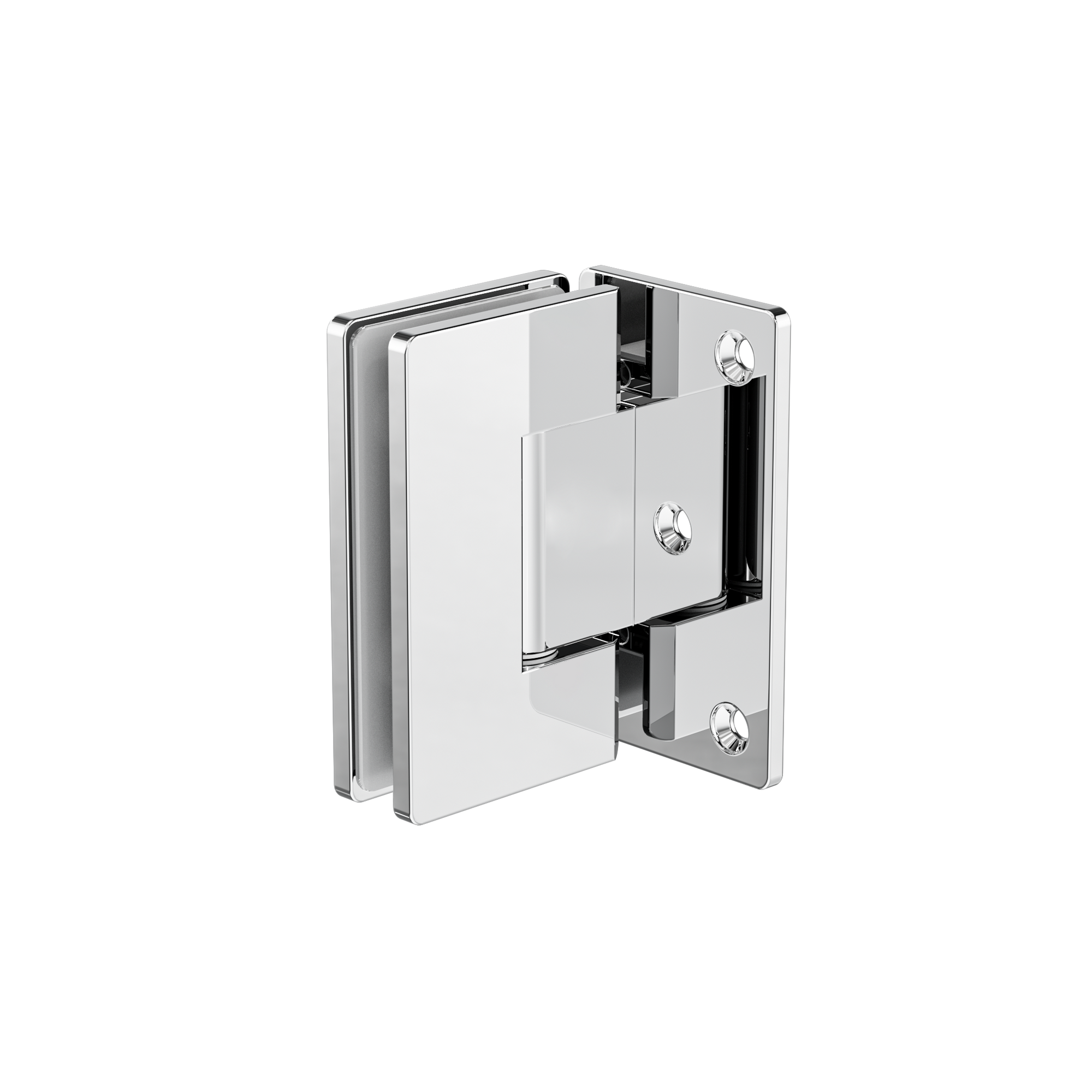 90 Degree Glass To Wall Shower Hinge 10mm Glass Chrome