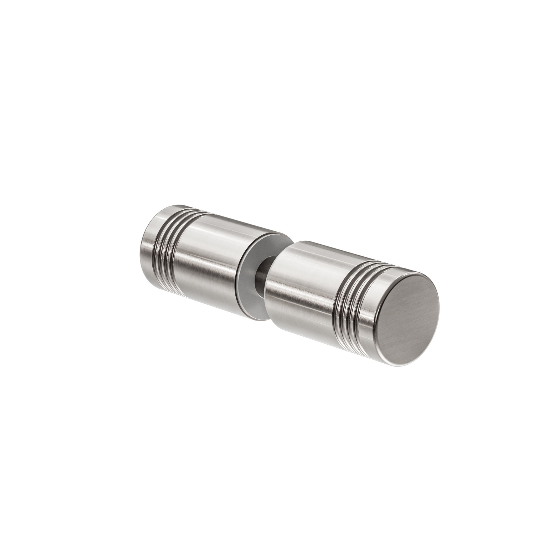 Round Shower Knob Brushed Nickel