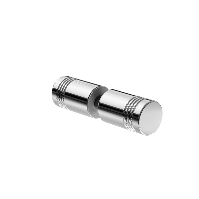 Round Shower Knob Chrome
