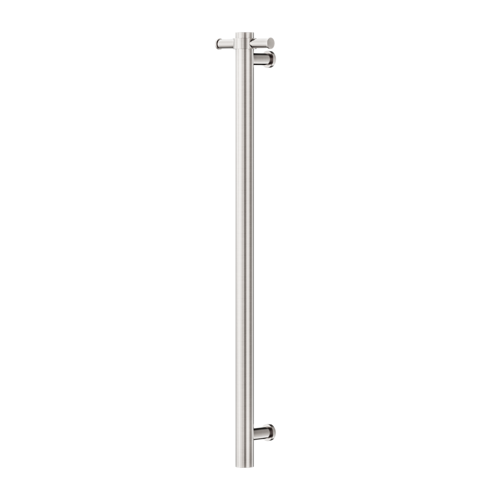 Non-Heated Vertical Towel Rail 900mm Brushed Nickel