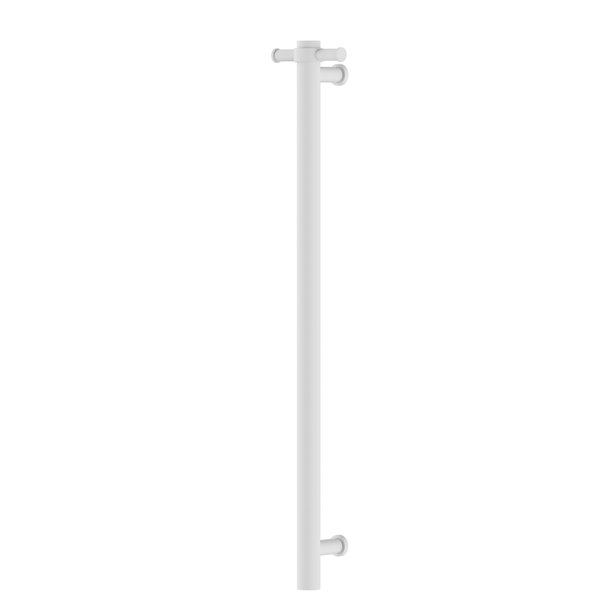 Non-Heated Vertical Towel Rail 900mm Matte White