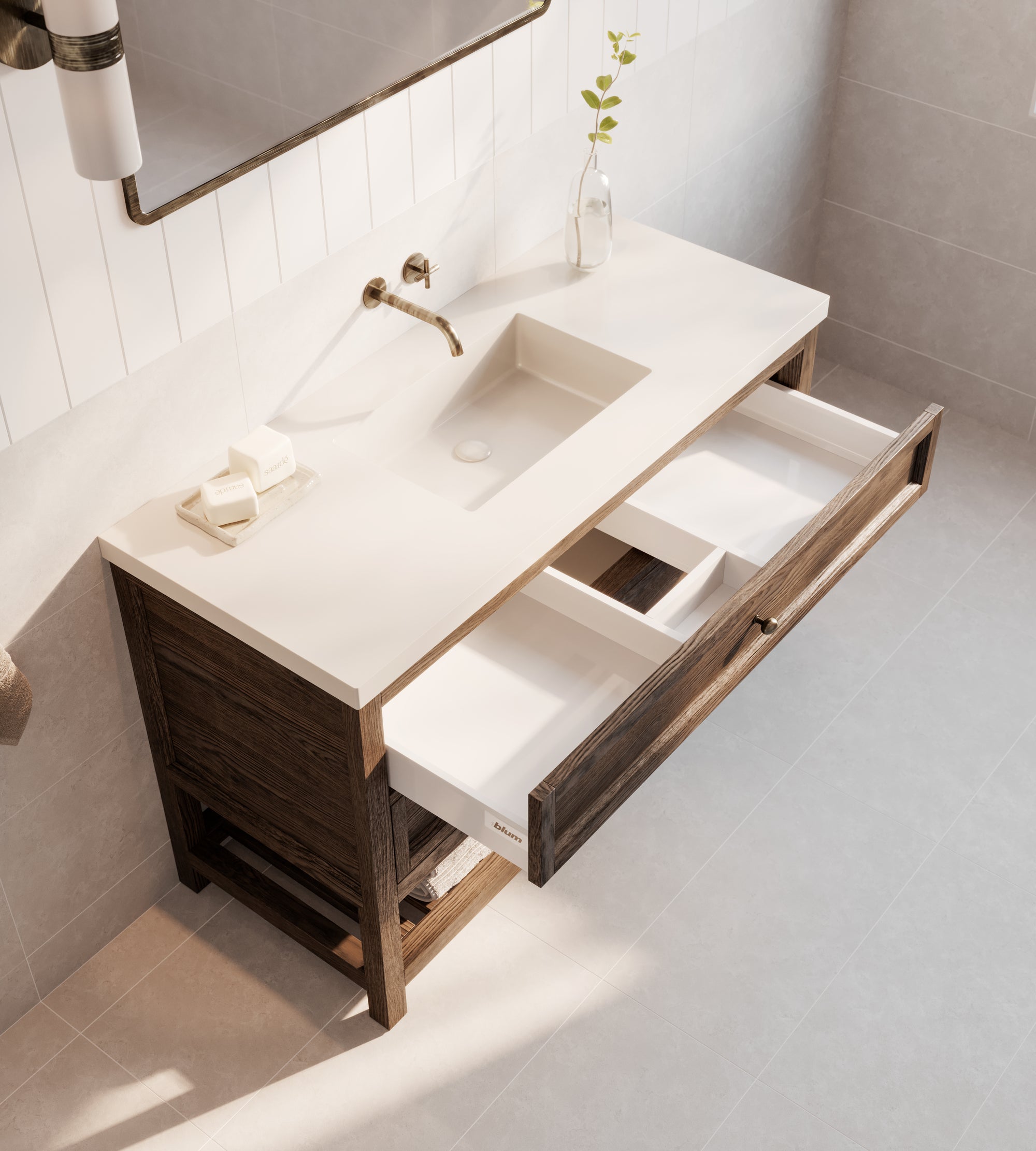 Isla Freestanding Timber Vanity
