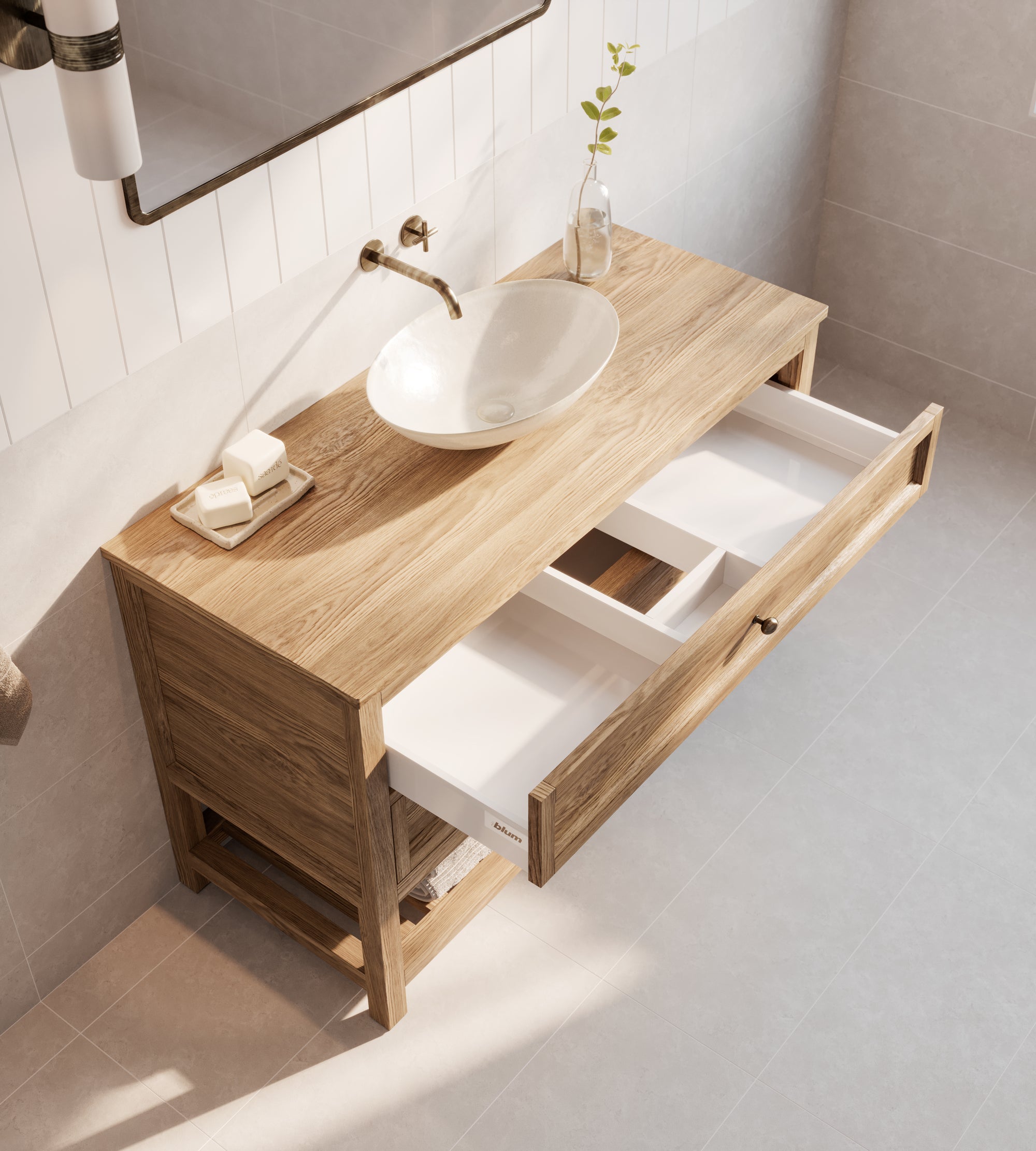 Isla Freestanding Timber Vanity
