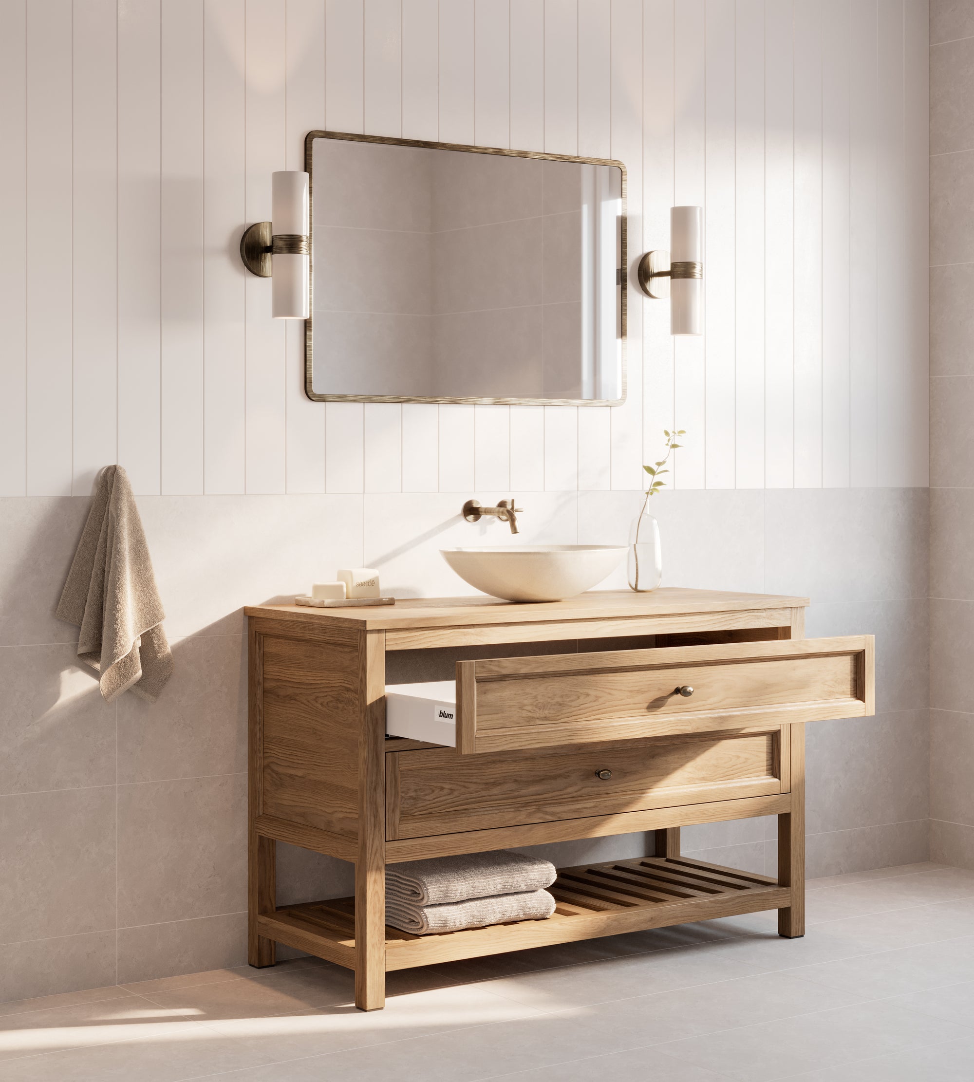 Isla Freestanding Timber Vanity