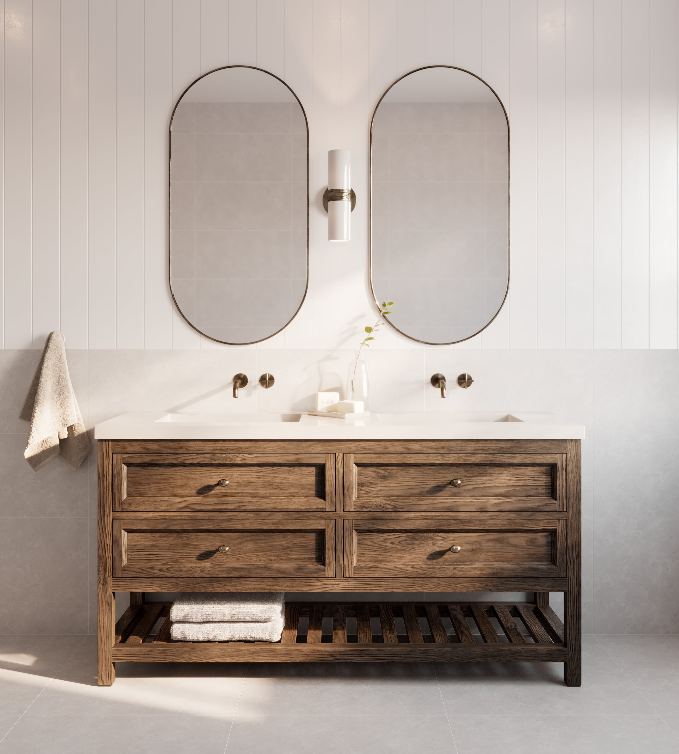 Isla Freestanding Timber Vanity