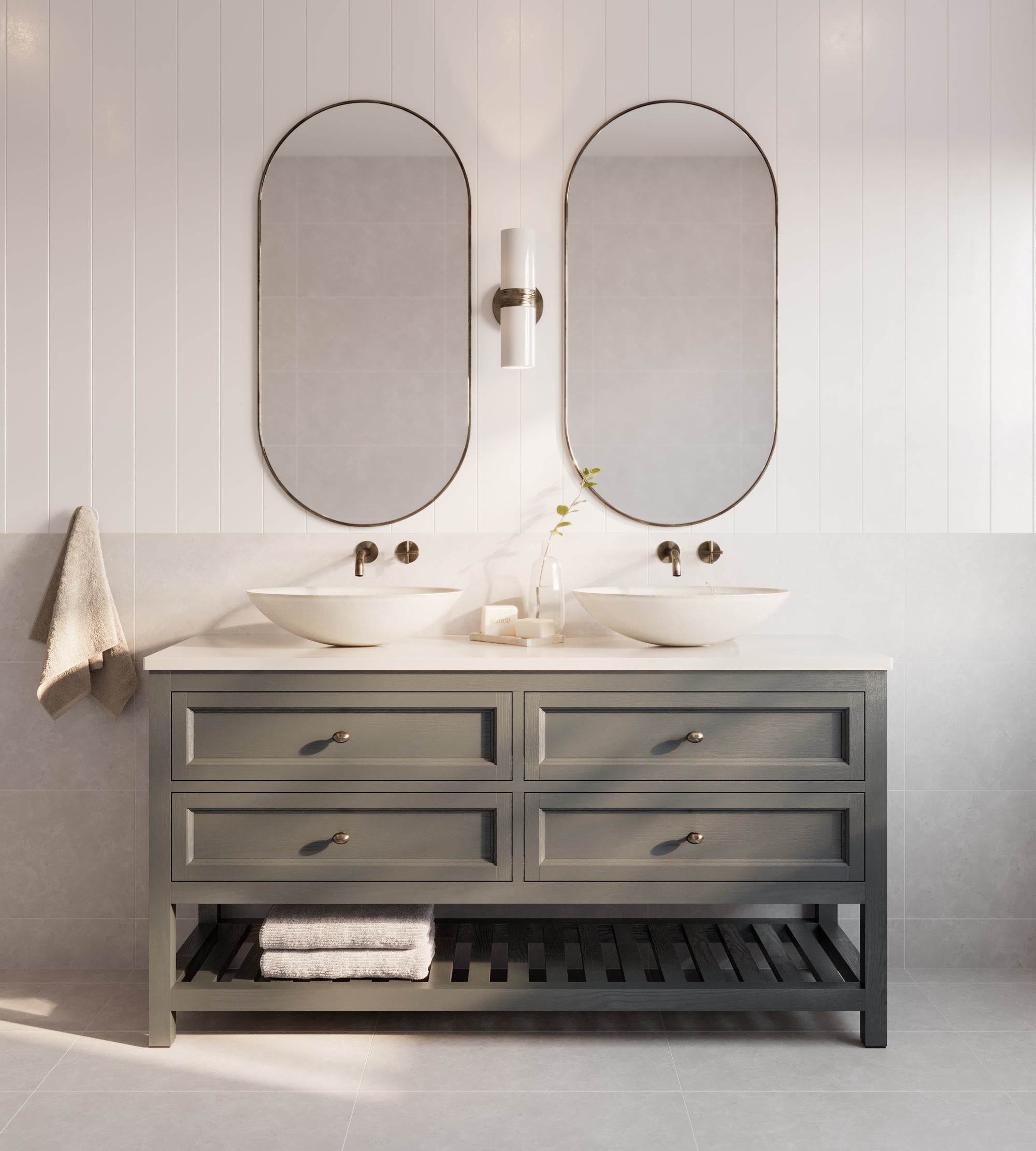 Isla Freestanding Timber Vanity